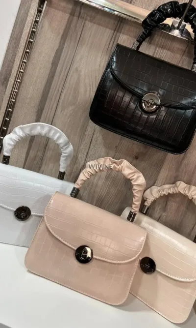 Sac à main beige clair pour femme 337576