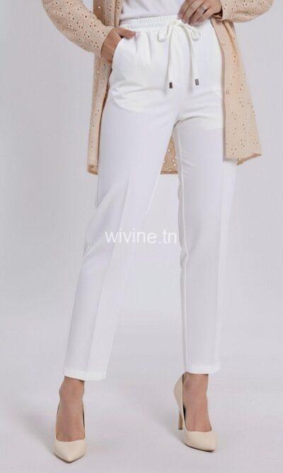Pantalon ZINA Blanc