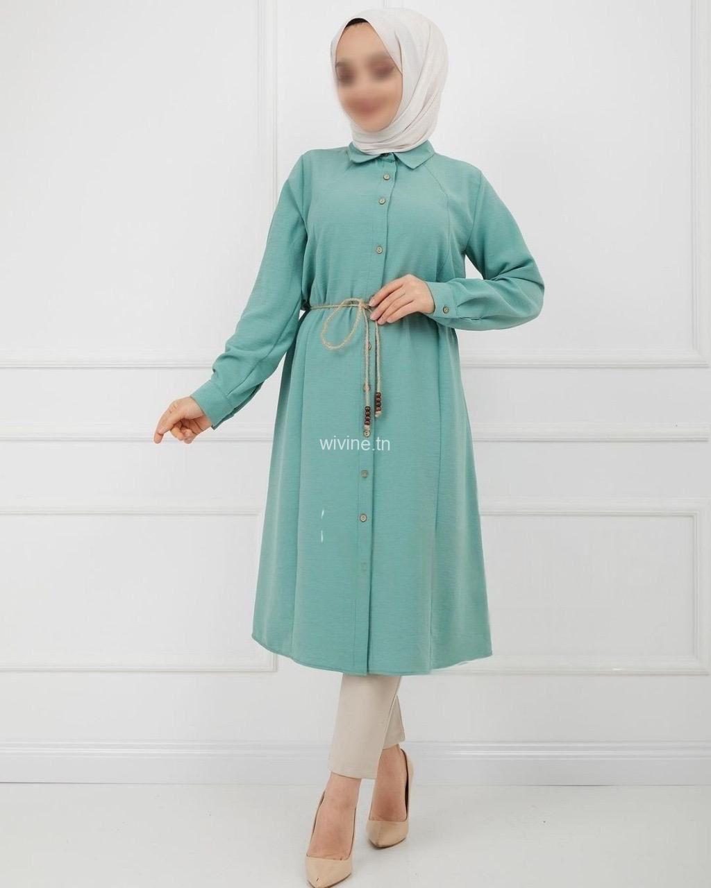 chemise-bissan-vert-deau