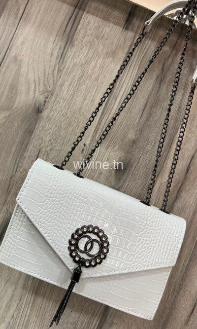 sac Diamonta Blanc