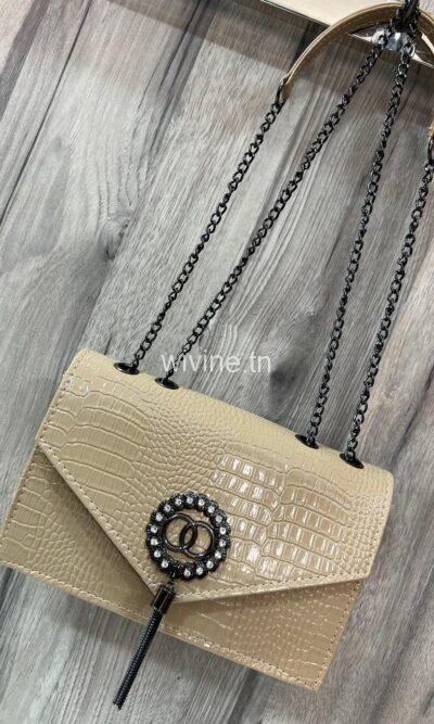 sac Diamonta Beige