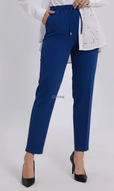Pantalon ZINA couleur BLEU ROI